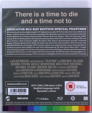 The Last Movie (Ostatni film) [Blu-Ray]