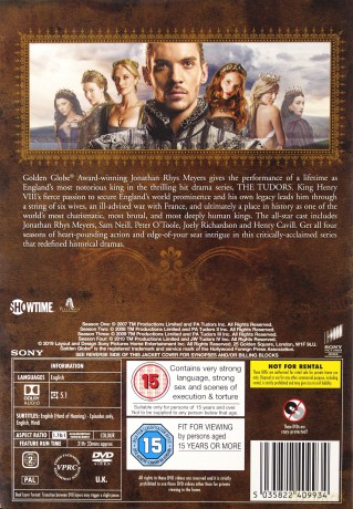 The Tudors: The Complete Collection - Season 1-4 (Dynastia Tudorów) [12DVD]