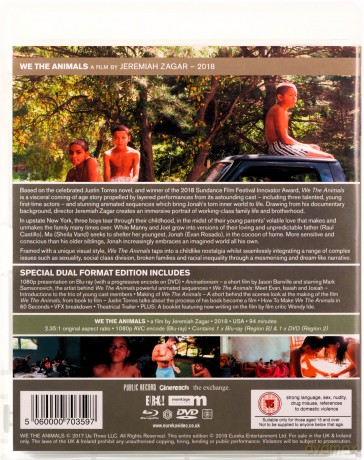 We The Animals (My, zwierzęta) [Blu-Ray]+[DVD]