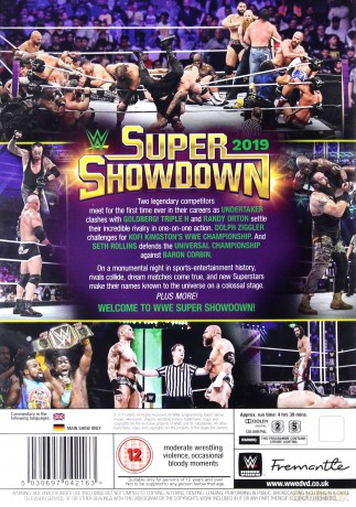 WWE: Super Showdown 2019 [2DVD]