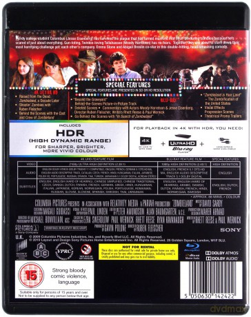 Zombieland (2009) [Blu-Ray 4K]+[Blu-Ray]