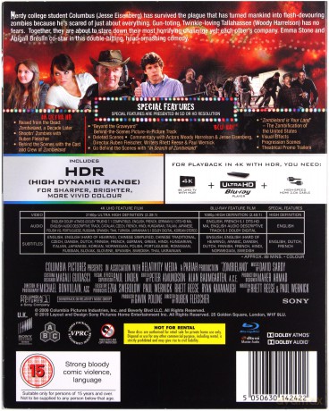 Zombieland (2009) [Blu-Ray 4K]+[Blu-Ray]