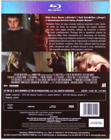 Pozwól mi wejść (2010) [Blu-Ray]