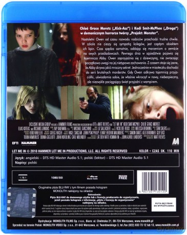 Pozwól mi wejść (2010) [Blu-Ray]