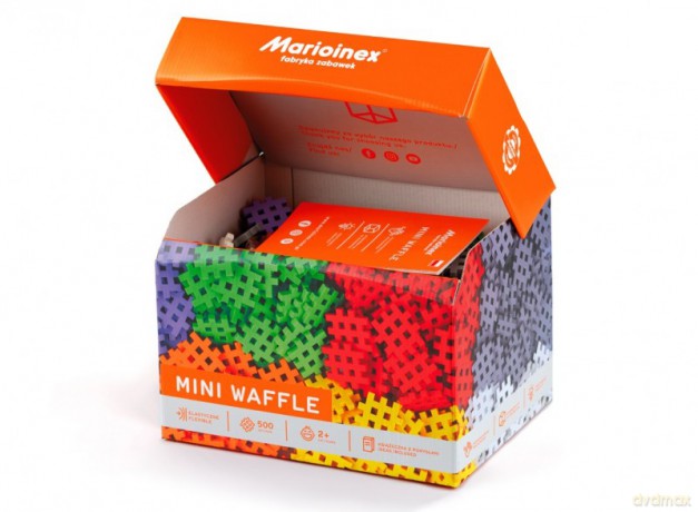 Klocki konstrukcyjne Mini Wafle 500 [KLOCKI]