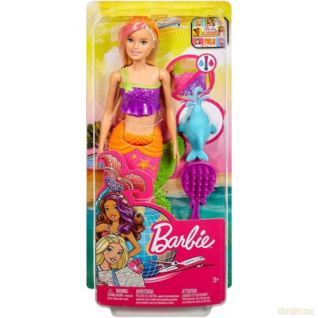 Lalka Barbie zaczarowana syrena