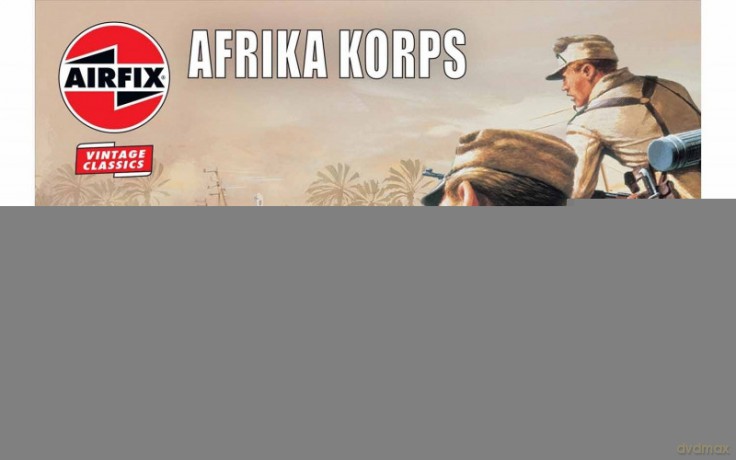 Model plastikowy Korpus Afryki II Wojna Światowa