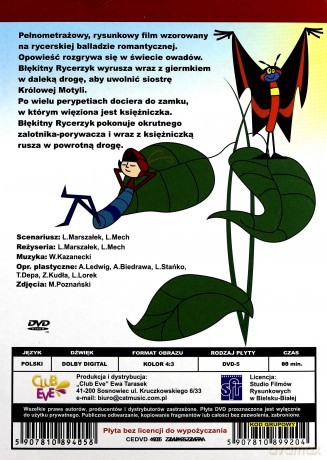 Przygody Błękitnego Rycerzyka (film pełnometrażowy) [DVD]