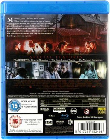 Regression [Blu-Ray]