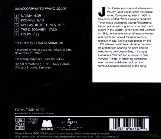 Mccoy Tyner: Echoes Of A Friend [CD]