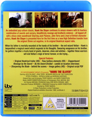 Hawk The Slayer (Mściwy jastrząb) [Blu-Ray]