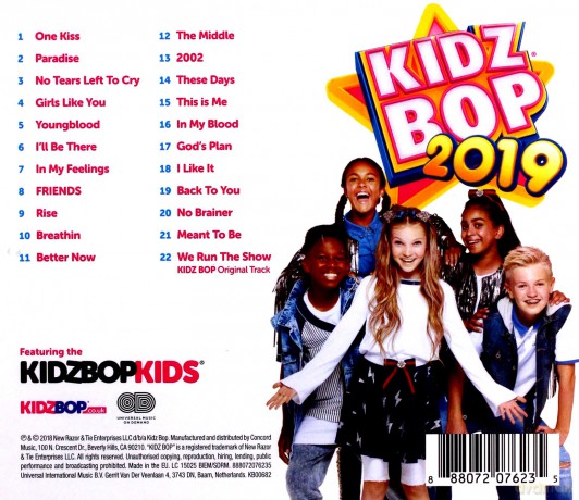 Kidz Bop Kids: Kidz Bop 2019 [CD]