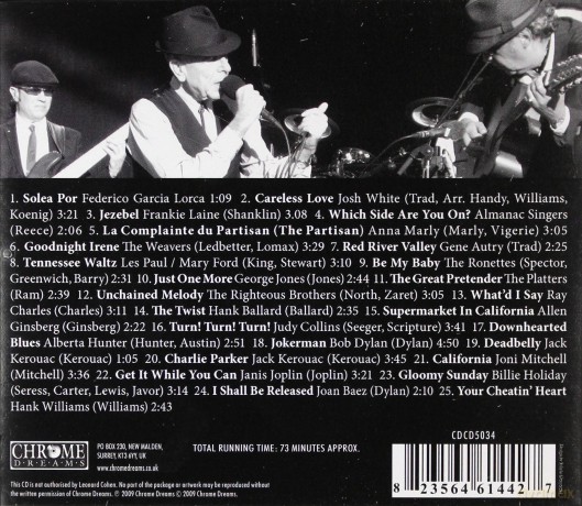 Leonard Cohen: Leonard CohenS Jukebox [2CD]