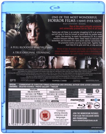 Let The Right One In (Pozwól mi wejść) [Blu-Ray]