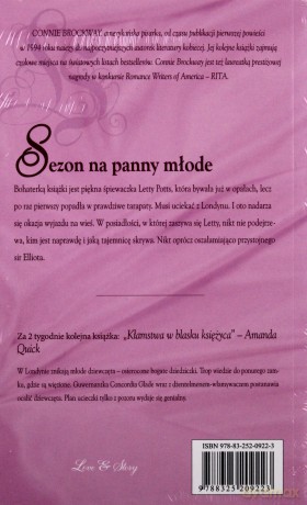 Romans historyczny 28: Sezon na panny młode - Connie Brockway [książka]
