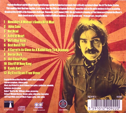 Captain Beefheart: Live In Vancouver 1981 [CD]