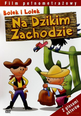 Bolek i Lolek na Dzikim Zachodzie film pełnometrażowy [DVD]