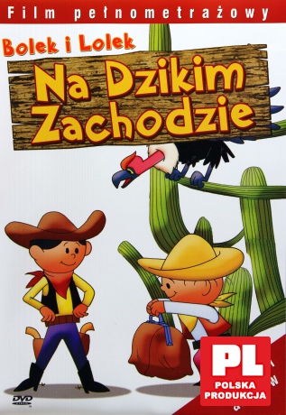 Bolek i Lolek na Dzikim Zachodzie film pełnometrażowy [DVD]