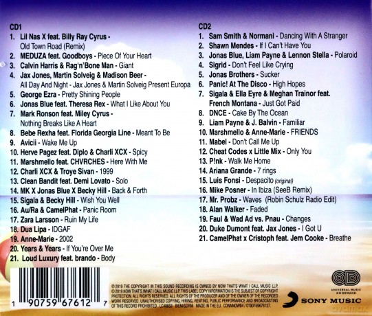 Now Thats What Summer Party 19 [2CD]