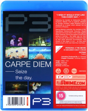 Persona3 Movie 2 [Blu-Ray]