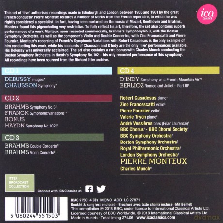 Pierre Monteux [4CD]