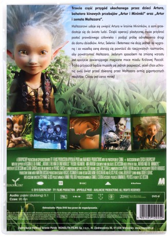 Artur i Minimki 3: Dwa Światy [DVD]