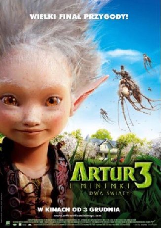 Artur i Minimki 3: Dwa Światy [Blu-Ray]