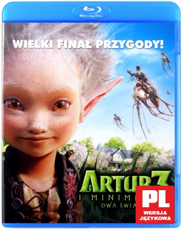 Artur i Minimki 3: Dwa Światy [Blu-Ray]