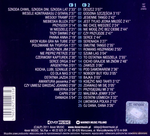 Chór Dana: Chór Dana-Pierwsi Polscy Rewelersi (digipack) [2CD]