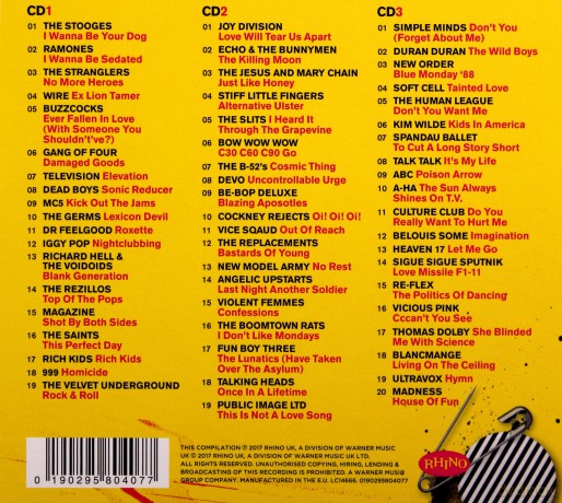 Smash Hits Punk And New Wave [CD]