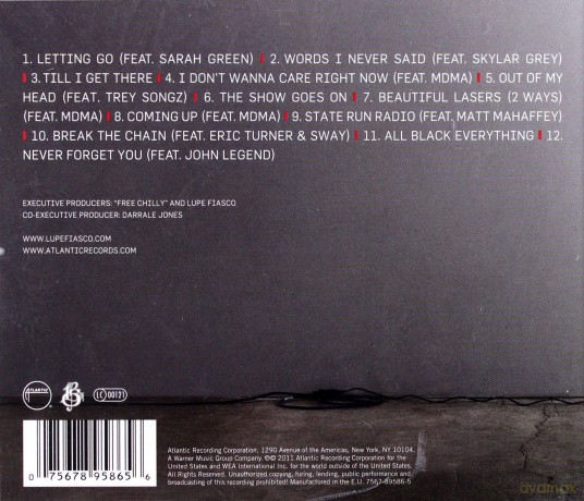 Lupe  Fiasco: Lasers [CD]