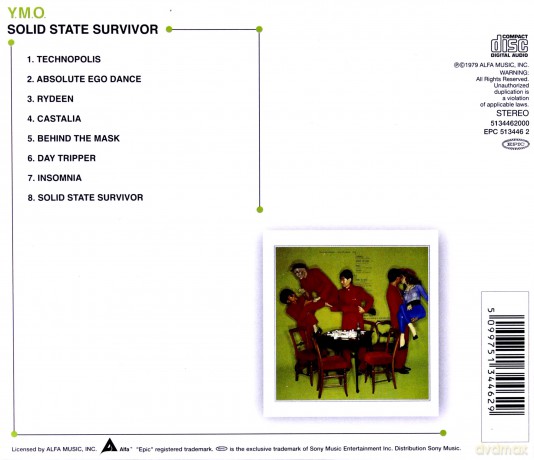 Yellow Magic Orchestra: Solid State Survivor [CD]