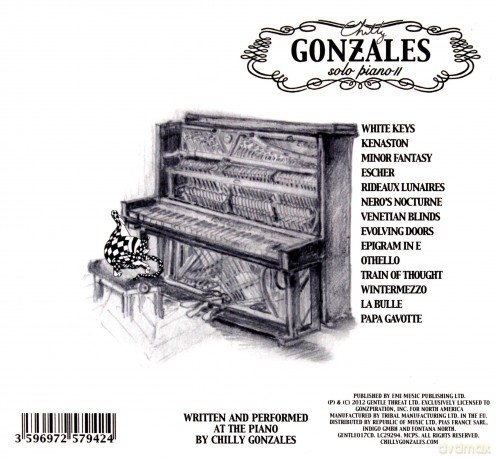 Chilly Gonzales: Solo Piano II [CD]