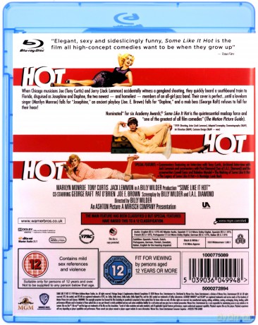 Some Like It Hot [Blu-Ray]