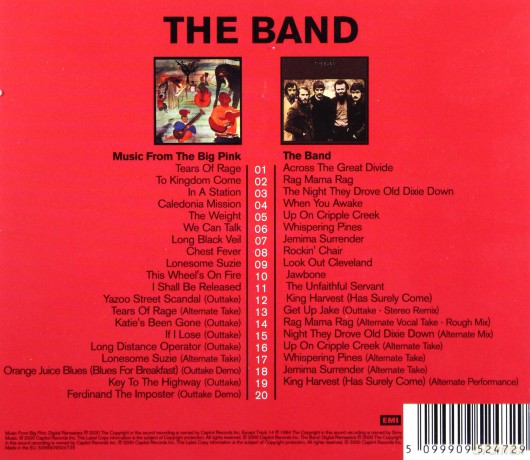 The Band: Music From Big Pink / The Band (Limited) [2CD]