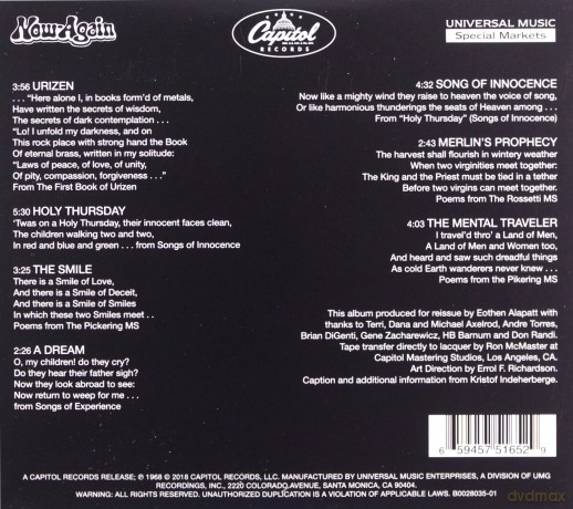 David Axelrod: Song Of Innocence [CD]