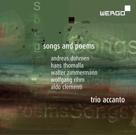 Trio Accanto: Songs And Poems [CD]