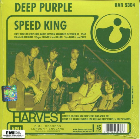 Deep Purple: Hush / Speed King - Bbc Sessions (Limited) [Winyl]