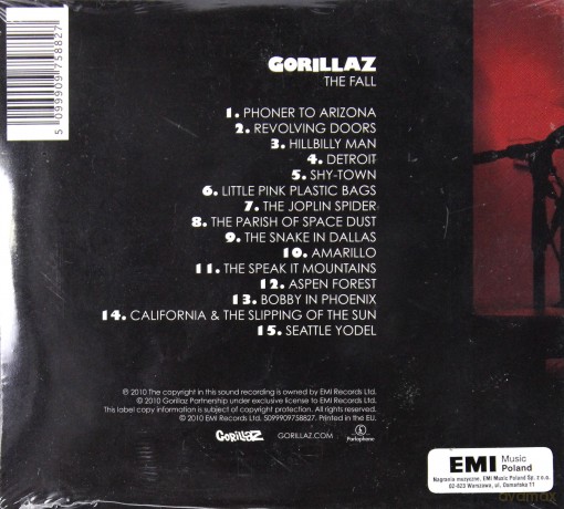 Gorillaz: The Fall (ecopack) [CD]