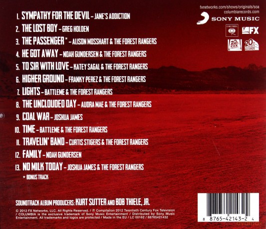 Sons Of Anarchy - Songs Of Anarchy 2 [CD]