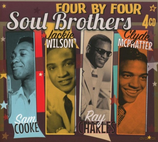 Sam Cooke. Jackie Wilson. Ray Charles. Clyde Mcphatter: Soul Brothers [4CD]