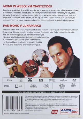 Monk 03: Monk w wesołym miasteczku [DVD]