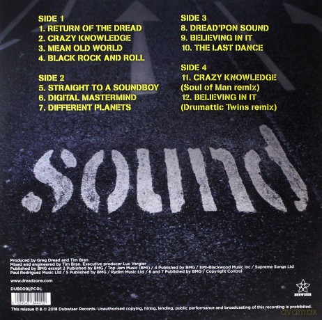 Dreadzone: Sound (Yellow Splatter) [2xWinyl]