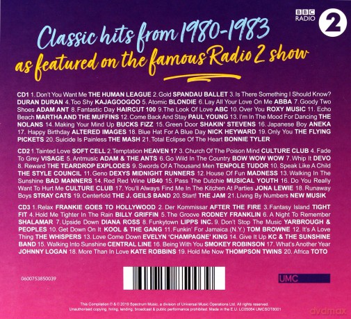 Sounds Of The 80s - Dont You Want Me (1980-1983) [3CD]