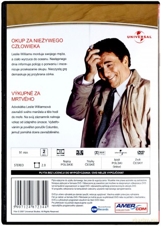 Columbo 00: Okup za nieżywego człowieka (pilot) [DVD]