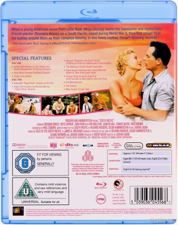 South Pacific (Południowy Pacyfik) [2xBlu-Ray]