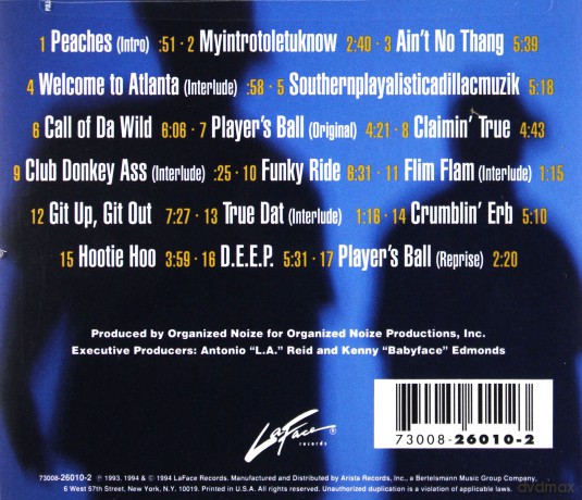 Outkast: Southern Playalisti Cadillacmuzik [CD]