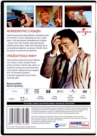 Columbo 01: Morderstwo z książki [DVD]
