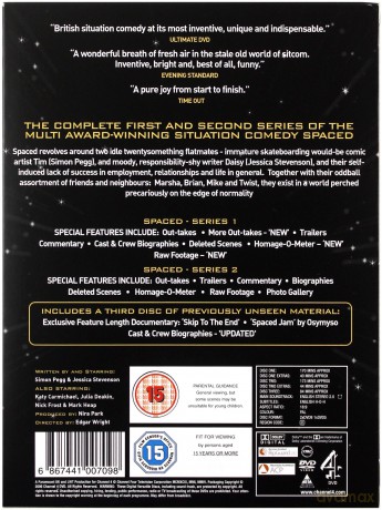 Spaced Season 1-2 [3DVD]
