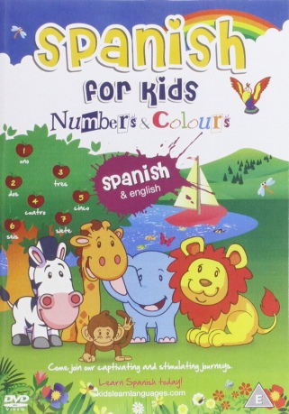 Spanish For Kids Numbers Colours [DVD]